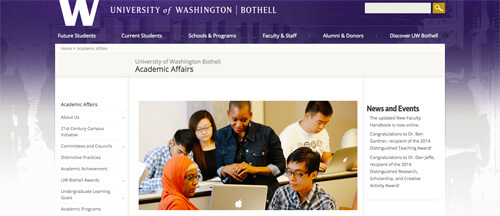 University of Washington Bothell Homepage